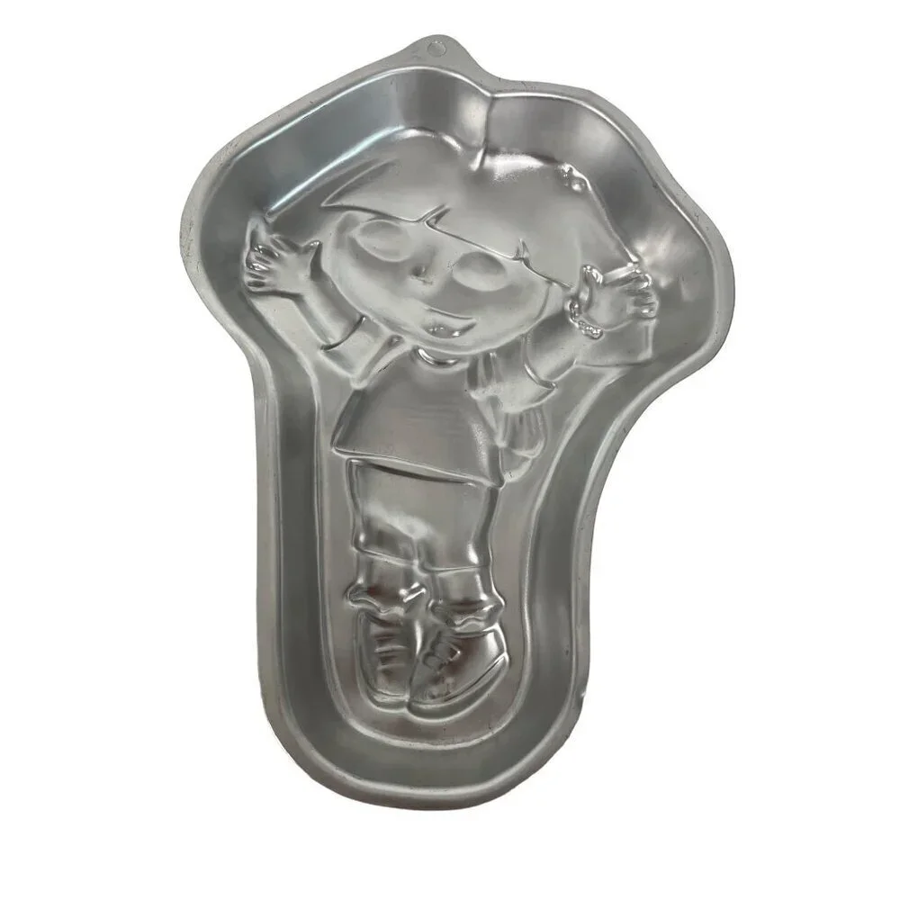 Wilton Dora The Explorer Nickelodeon‎  Aluminum Cake Pan Baking Mold 2105-6300